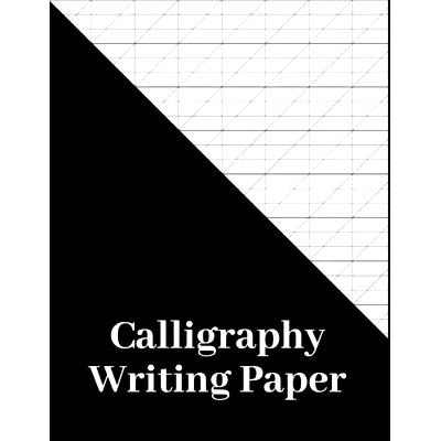 预订 Calligraphy Writing Paper: 180 Pages, calligraphers practice paper and workbook for lettering artist and calligraph