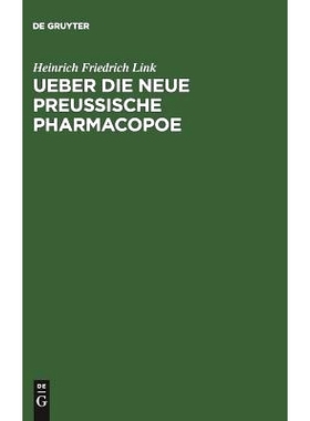 预订 Ueber die neue preußische Pharmacopoe: 9783111125299