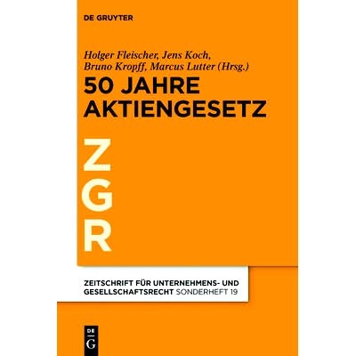 预订 50 Jahre Aktiengesetz 股票公司法50年: 9783110426830