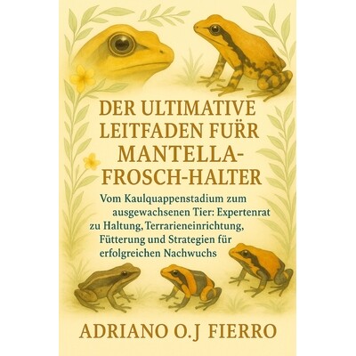 预订 Der Ultimative Leitfaden Für Mantella-Frosch-Halter: Vom Kaulquappenstadium zum ausgewachsenen Tier: Expertenrat z