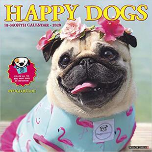【预售】Happy Dogs 2020 Wall Calendar