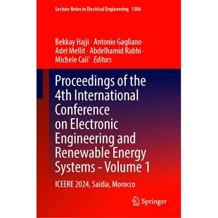 Engineering Systems—Volume International Proceedings the Electronic Energy 预订 Conference 4th Renewable and