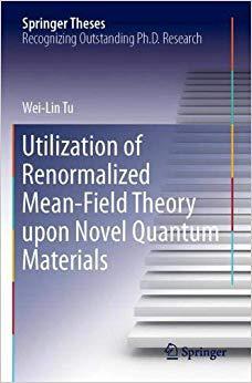 【预售】Utilization of Renormalized Mean-Field Theory upon Novel Quantum Materials
