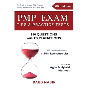 Tests and PMP 540 Practice Tips Hybrid Agile Questions Methods Explanations includes Exam 预订 complete with