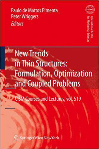 【预订】New Trends in Thin Structures: Formulation, Optimization and Coupled Problems
