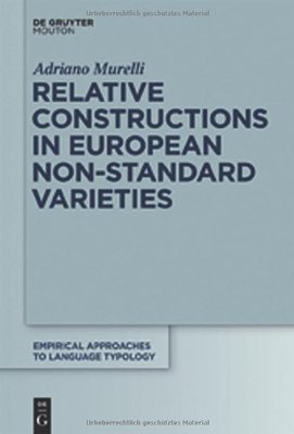【预订】Relative Constructions in European Non-Standard Varieties 9783110238785
