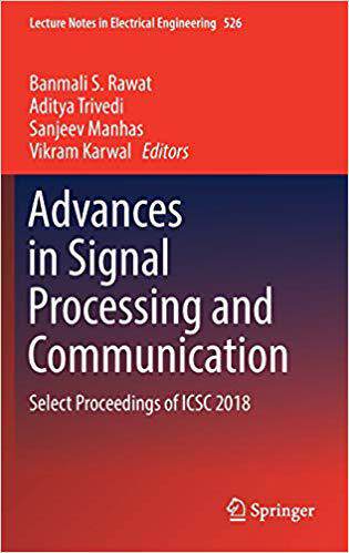 【预订】Advances in Signal Processing and Communication