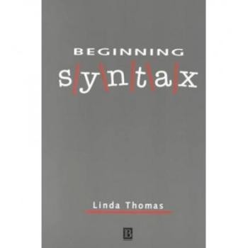预订 Beginning Syntax 初级句法: 9780631188261