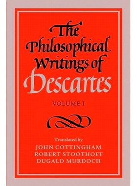 现货 The Philosophical Writings of Descartes 笛卡尔的哲学著作: 9780521288071