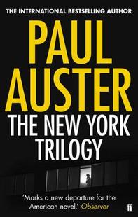 纽约三部曲 Auster Paul 玻璃城幽灵锁闭 英文原版 保罗奥斯特 屋子小说作者 New The 清仓 现货 York 特价 Trilogy