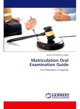 预订 Matriculation Oral Examination Guide: 9786207452026