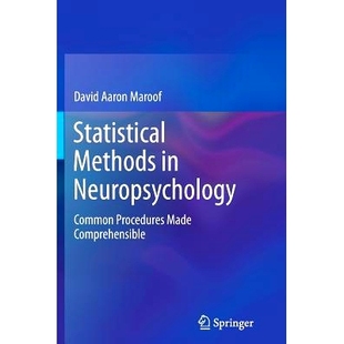 Neuropsychology Comprehensible Statistical 9781489988447 Made Methods Procedures 预订 Common