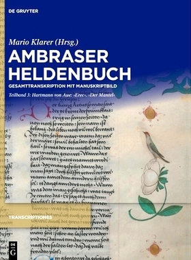 预订 Hartmann von Aue: ‚Erec‘. ‚Der Mantel‘: 9783110718911