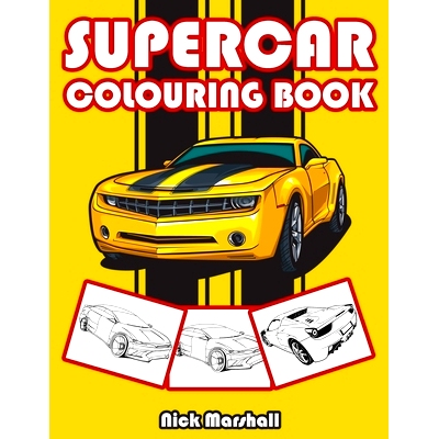 预订 Supercar Colouring Book: Colouring Books for Kids Ages 4-8 Boys: 9781660433032
