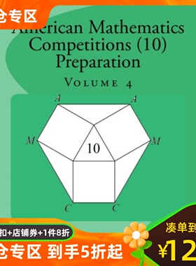 英文原版 美国数学竞赛 (AMC 10) 备考4 American Mathematics Competitions (AMC 10) Preparation (Volume 4)