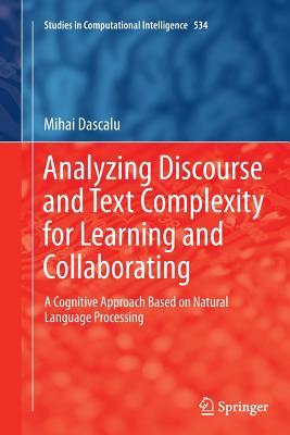 【预订】Analyzing Discourse and Text Complexity for Learning and Collaborating