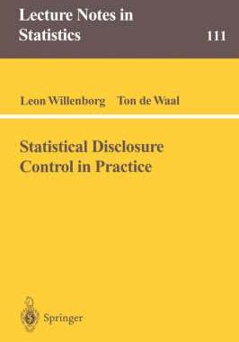预订 Statistical Disclosure Control in Practice