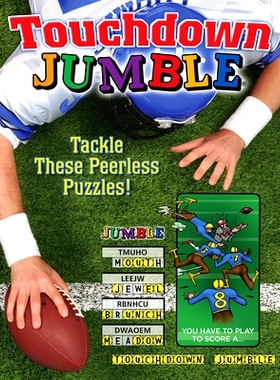 预订 Touchdown Jumble: Tackle These Peerless Puzzles!: 9781629372129