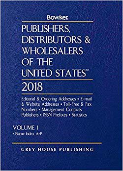 【预售】Publishers, Distributors & Wholesalers in the US 2018, 2 Volume Set