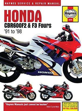 [预订]Honda CBR600F2 & F3 Fours (91 - 98) Haynes Repair Manual 9781785210389