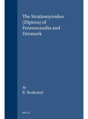 预订 The Stratiomyioidea (Diptera) of Fennoscandia and Denmark 芬诺斯坎迪亚和丹麦的花蝇科（双翅目）: 9788787491006