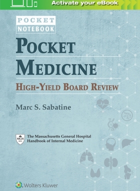 【预订】Pocket Medicine High-Yield Board Review