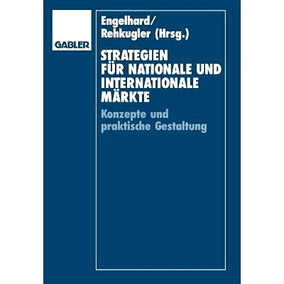预订 Strategien für nationale und internationale Märkte: Konzepte und praktische Gestaltung: 9783663123880