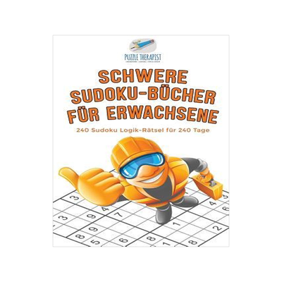 [预订]Schwere Sudoku-Bucher Fur Erwachsene - 240 Sudoku Logik-Ratsel Fur 240 Tage 9781541945210