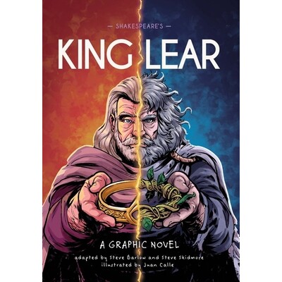 莎士比亚漫画版 李尔王 儿童图像小说 Shakespeare 英文原版 King Lear