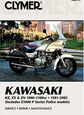 [预订]Kawasaki KZ, ZX & ZN 1000-1100cc 81-02 9780892878789