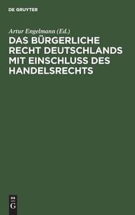 mit 9783111156941 Das Handelsrechts des Einschluss Deutschlands Recht Bürgerliche 预订