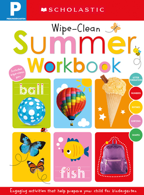 【预订】Pre-K Summer Workbook: Scholastic Early Learners (Wipe-Clean)