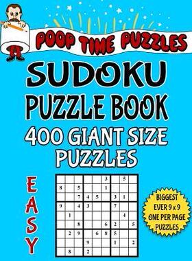 [预订]Poop Time Puzzles Sudoku Puzzle Book, 400 Easy Giant Size Puzzles: One Gigantic Puzzle Per Letter Si 9781542485944