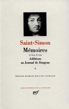 [预订]Mémoires, Vol. 5. 1714-1716 9782070110124