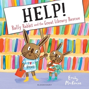 预订 Help! Ralfy rabbit and the great library rescue 救命!拉尔菲兔和图书馆大救援: 9781408892121