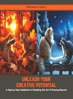 预订 Unleash Your Creative Potential: A Step by Step Guidebook to Mastering the Art of Drawing Racoons: 9798883820716