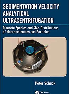 【预售】Sedimentation Velocity Analytical Ultracentrifugation