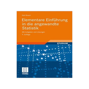 预订 Elementare Einführung in die angewandte Statistik