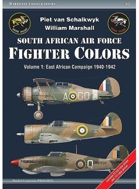 预订 South African Air Force Fighter Colors. Volume 1: East African Campaign 1940-1942 南非空军战斗机颜色。第1卷：1940-1
