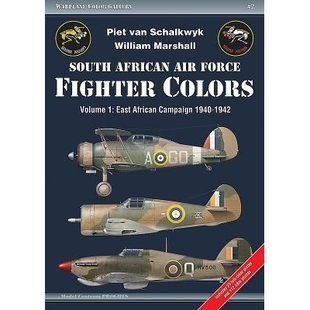 预订 South African Air Force Fighter Colors. Volume 1: East African Campaign 1940-1942 南非空军战斗机颜色。第1卷:1940-1