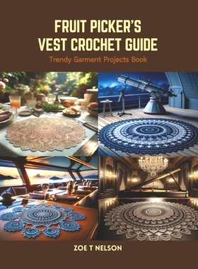 预订 Fruit Picker’s Vest Crochet Guide: Trendy Garment Projects Book: 9798875511585