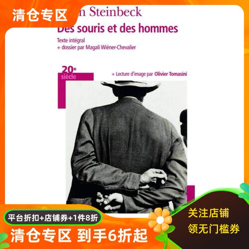 法语人鼠之间文学解析版