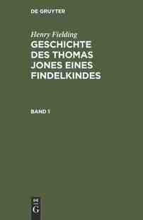 BD. 9783111234434 GESCH. JONES THOMAS FIELDING FINDELK. 预订