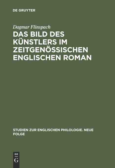 【预订】Das Bild des Künstlers im zeitgenössischen englischen Roman 9783484450332