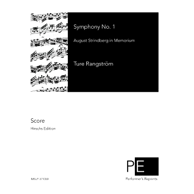 预订 Symphony No. 1: August Strindberg in Memorium: 9781511517836