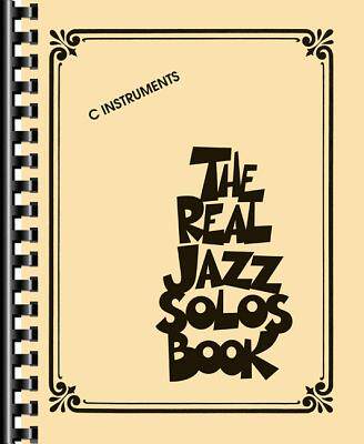 【预订】The Real Jazz Solos Book: C Instruments