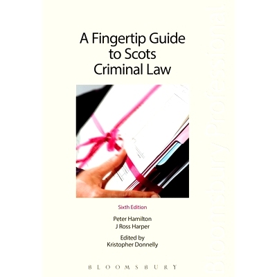 预订 A Fingertip Guide to Scots Criminal Law: 9781780432427