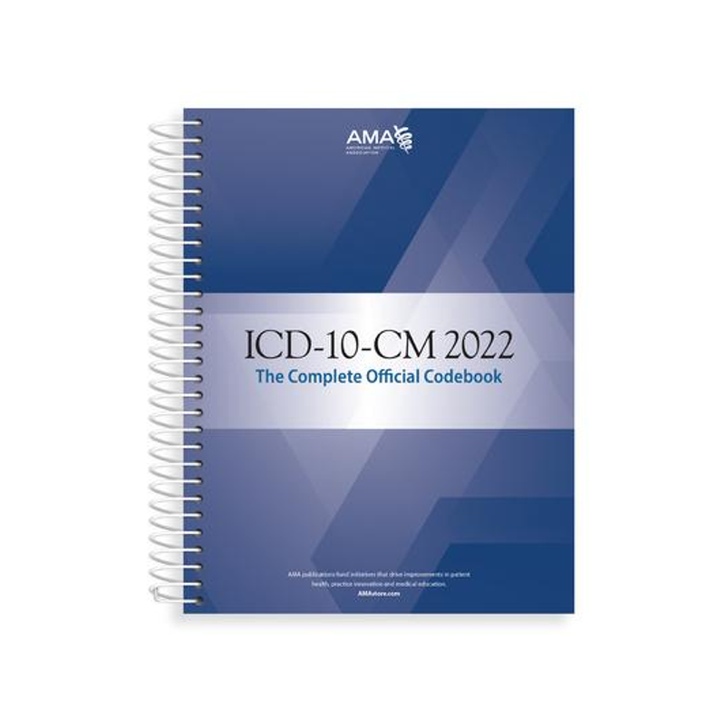 [预订]ICD-10-CM 2022 The Complete Official Codebook with guidelines 9781640161559