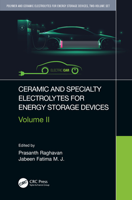 【预订】Ceramic and Specialty Electrolytes for Energy Storage Devices