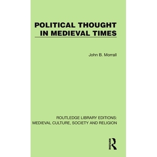 预订 Political Thought in Medieval Times 中世纪的政治思想: 9781041006886